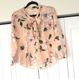 100% silk blouse